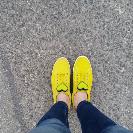 Ozdoby do trampek / I love U green