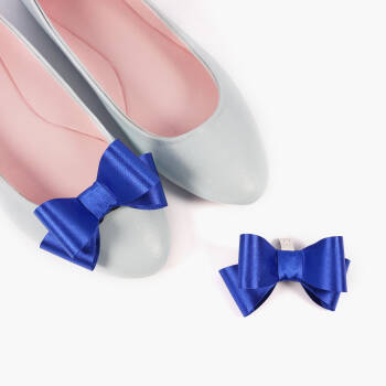 Ozdoby do butów Kokardki 3D Lovely / Kobalt