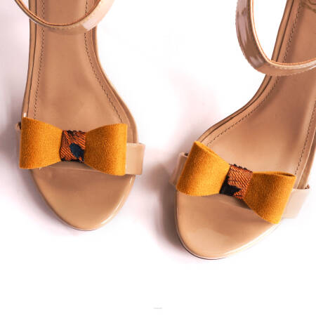 Kokardki na buty  3d S / Golden Flowers