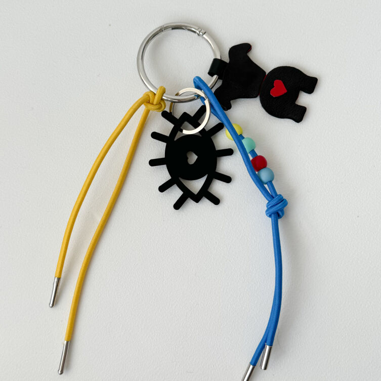 Brelok / Zestaw 4 sztuk / Bag Charm